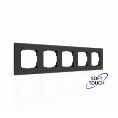 Рамка 5-м Pixel карбон TOKOV ELECTRIC TKE-PX-RM5-C14