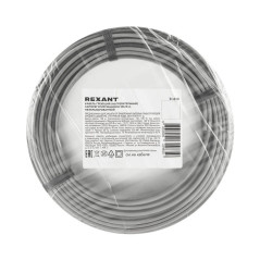 Кабель греющий саморег. SRL16-2 неэкранированный 16Вт/м 0.9кв.мм/105м (уп.100м) Rexant 51-0181