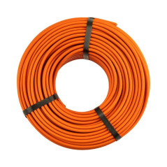 Кабель греющий саморег. пищевой SRP10-2CR экранированный 10Вт/м 0.5кв.мм/100м (уп.50м) PROCONNECT 51-0198