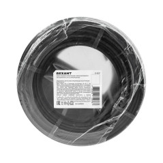 Кабель греющий саморег. SRL40-2CR UV с УФ-защитой экранированный 40Вт/м 1.0кв.мм/45м (уп.100м) Rexant 51-0237