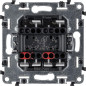 Переключатель 2-кл. СП Valena Allure 10А IP20 250В с лицев. панелью безвинтов. зажимы механизм сл. кость Leg 752808 Переключатель 2-кл. СП Valena Allure 10А IP20 250В с лицев. панелью безвинтов. зажимы механизм сл. кость Leg 752808