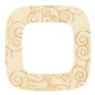 Рамка 1-м Valena Allure универсальная нарцисс золото Leg 754351