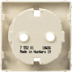 Панель лицевая Valena Life для розетки 2К+З сл. кость Leg 755201