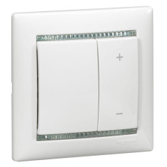 Рамка 1-м Valena бел./крис. Leg 774461