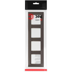 Рамка 4-м 12-5204-13 Классик бронза Эра Б0067739