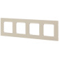 Рамка 4-м 12-5204-02 Классик сл. кость Эра Б0067749