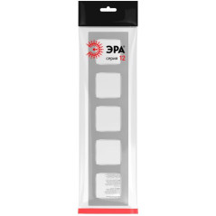 Рамка 5-м 12-5205-03 Классик алюм. Эра Б0067750