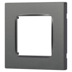 Рамка 1-м 12-5201-12 Классик графит Эра Б0067785