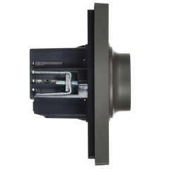 Светорегулятор поворотно-нажимной СП FORTE@PIANO 600Вт IP20 FP354 сер. IEK FP-D20-0600-K03