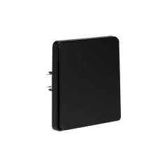 Выключатель 1-кл. СП ROUND возвратный 10А оникс Kranz KR-78-0712-3