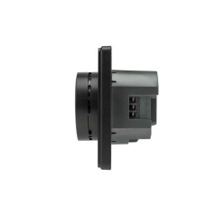 Терморегулятор СП ROUND Wi-Fi оникс Kranz KR-78-0728-3