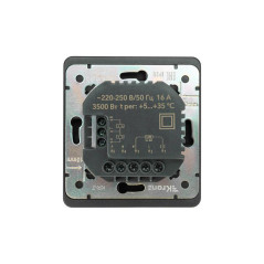 Терморегулятор СП ROUND Wi-Fi оникс Kranz KR-78-0728-3