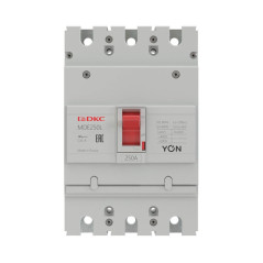Выключатель автоматический 3п 250А 25кА YON MDE250N250