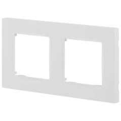 Рамка 2-м 12-5202-01М Классик бел. матов. Эра Б0067780