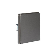 Переключатель перекрестный 1-кл. СП ROUND 10А титан Kranz KR-78-0710-2