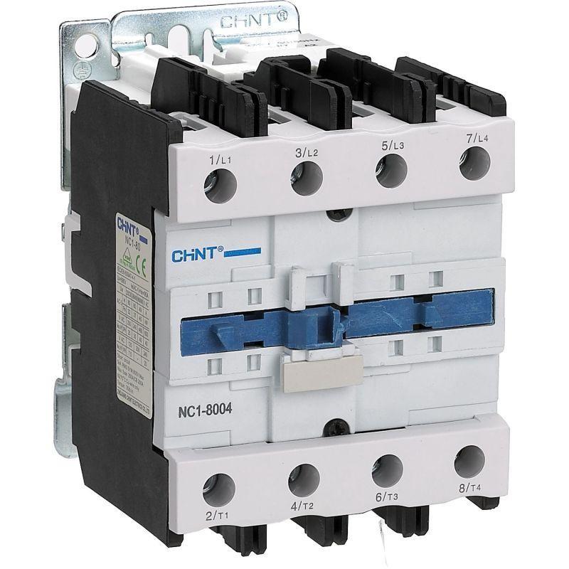 Контактор NC1-8011Z 80А кат. 110В DC 1НО+1НЗ (R) CHINT 223012