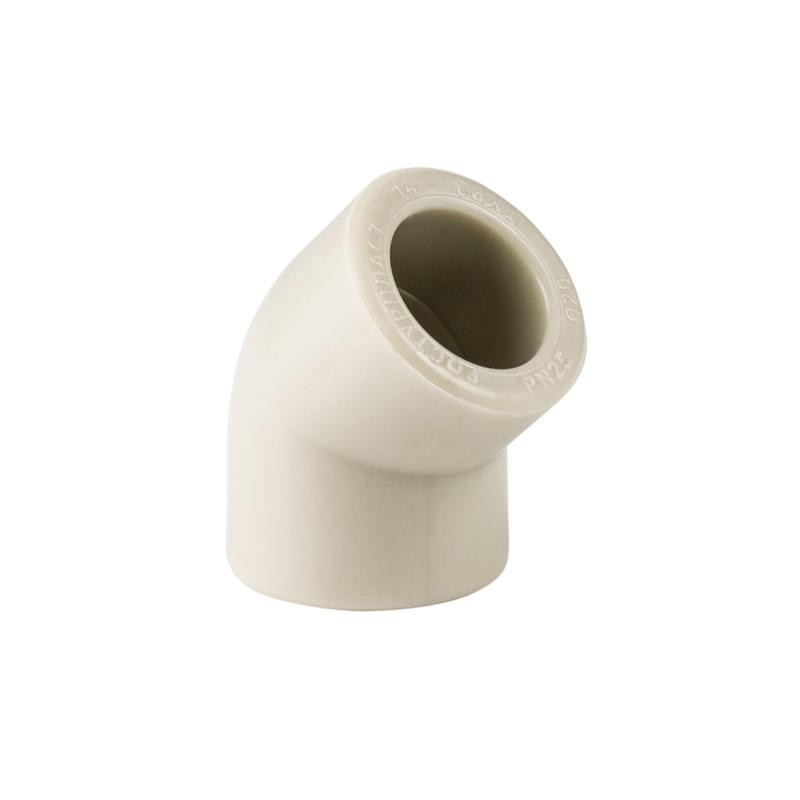 Угольник PPR 32х45 PN25 сер. RTP 11025