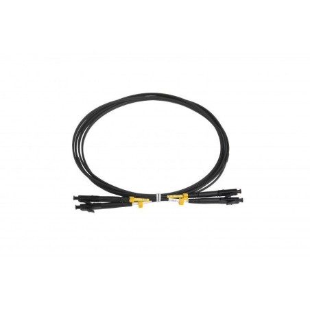 Патч-корд FC-D2-9-LC/UR-LC/UR-H-2M-LSZH-BK волоконно-оптический (шнур) SM 9/125 (OS2) LC/UPC-LC/UPC 2мм duplex LSZH 2м черн. Hyp