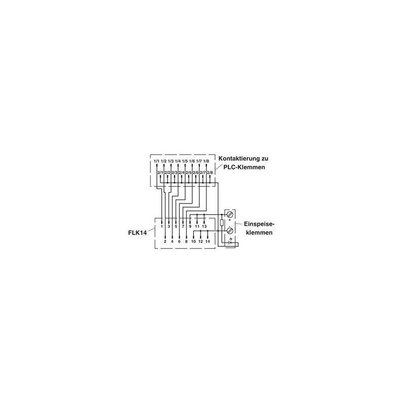 Адаптер PLC-V8/FLK14/OUT Phoenix Contact 2295554 Адаптер PLC-V8/FLK14/OUT Phoenix Contact 2295554