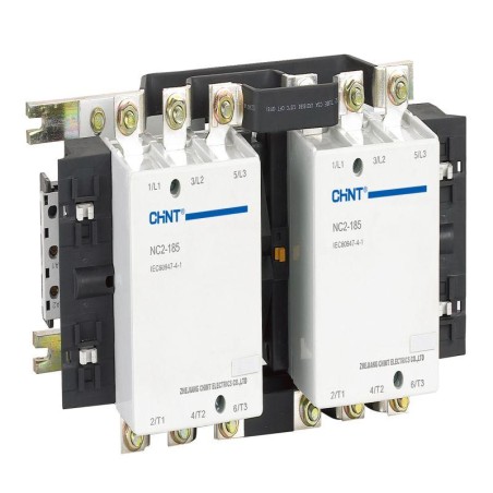Контактор реверсивный NC2-225NS 225А кат. 220-240В AC AC-3 (R) CHINT 235908