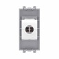 Розетка компьютерная 1мод. Avanti "Закаленная сталь" RJ45 кат.6 без шторок модульная механизм DKC 4404691 Розетка компьютерная 1мод. Avanti "Закаленная сталь" RJ45 кат.6 без шторок модульная механизм DKC 4404691