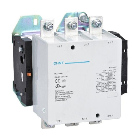 Контактор NC2-500 500А 110В AC-3 50Гц (R) CHINT 236245