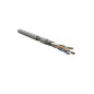 Кабель витая пара S/FTP кат.6A 4 пары 23 AWG ОЖ solid кажд. пара в фольге общ. экран - медн. оплетка до +60град.C LSZH SFTP4-C6A Кабель витая пара S/FTP кат.6A 4 пары 23 AWG ОЖ solid кажд. пара в фольге общ. экран - медн. оплетка до +60град.C LSZH SFTP4-C6A