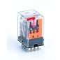 Реле промежуточное ПР-102 3А 380В AC 4 конт. с LED-индикацией и TEST фукц. DEKraft 23833DEK