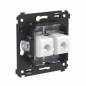 Розетка компьютерная 2-м СП Avanti "Закаленная сталь" RJ45 кат.6A без шторок механизм DKC 4404674 Розетка компьютерная 2-м СП Avanti "Закаленная сталь" RJ45 кат.6A без шторок механизм DKC 4404674