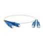 Патч-корд FC-D2-9A1-SC/UR-SC/UR-H-3M-LSZH-WH волоконно-оптический (шнур) SM 9/125 (G657) SC/UPC-SC/UPC duplex 2мм LSZH 3м Hyperl