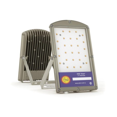 Прожектор светодиодный LP01-040-W80-220VAC-IP65 "Turtle" 40Вт 5000К IP65 4550лм 80град. АТОН LP01040W80220VACIP65