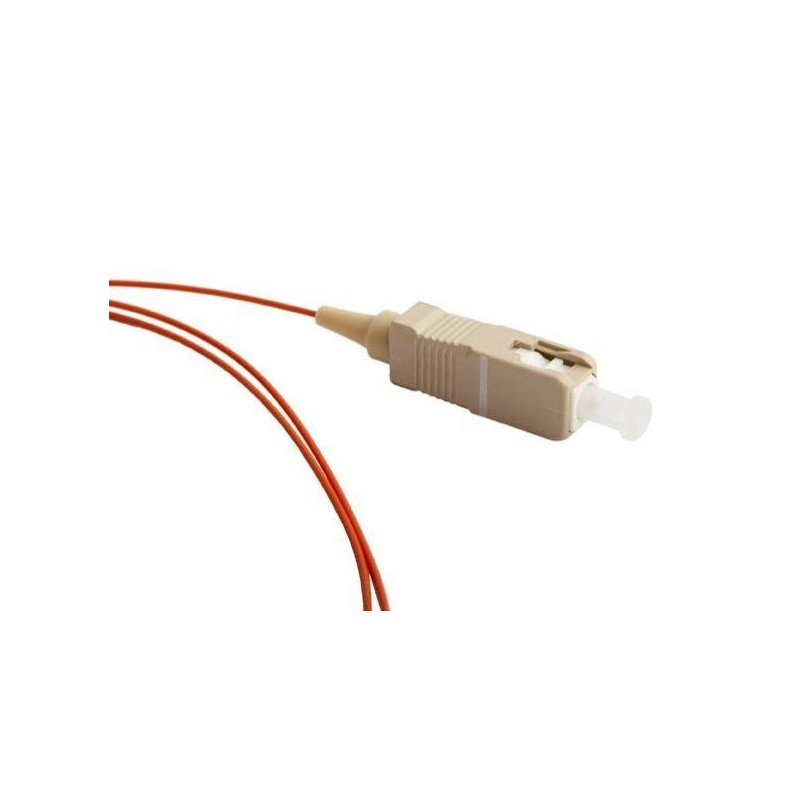 Пигтейл волоконно-оптический MM 50/125 (OM2) SC 1.5м LSZH FPT-B9-50-SC/PR-1.5M-LSZH-OR Hyperline 243911