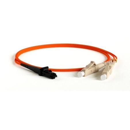 Патч-корд FC-D2-50-LC/PR-MTRJF/PR-H-5M-LSZH-OR волоконно-оптический (шнур) MM50/125 MTRJ(мама)-LC duplex LSZH 5м Hyperline 24836