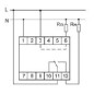 Реле тока РR-612 (2-15А монтаж на DIN-рейке 35мм 230В AC 16А 1перекл IP20) F@F EA03.003.003