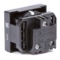 Розетка 1-м 2мод. Viva 16А IP20 2P+E с заземл. защ. шторки черн. DKC 45205 Розетка 1-м 2мод. Viva 16А IP20 2P+E с заземл. защ. шторки черн. DKC 45205