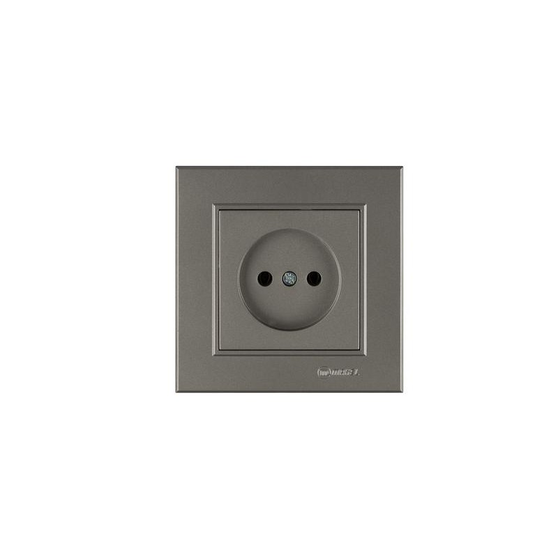 Розетка б/з СП Karea 16А IP20 бел. керамика Makel 56052002