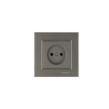 Розетка б/з СП Karea 16А IP20 бел. керамика Makel 56052002