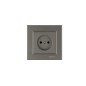 Розетка б/з СП Karea 16А IP20 бел. керамика Makel 56052002