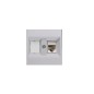 Розетка компьютерная 2-м СП Karea 16А IP20 RJ45 кат.5 механизм сереб. Makel 57065035 Розетка компьютерная 2-м СП Karea 16А IP20 RJ45 кат.5 механизм сереб. Makel 57065035