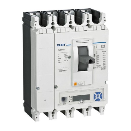 Выключатель автоматический 4п 250А 36кА NM8N-400C EM с электр. расцеп. LCD (R) CHINT 269450