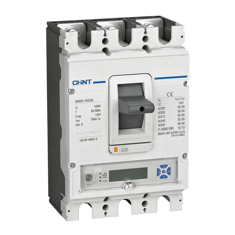 Выключатель автоматический 3п 630А 70кА NM8N-800Q EM с электр. расцеп. LCD (R) CHINT 273057 Выключатель автоматический 3п 630А 70кА NM8N-800Q EM с электр. расцеп. LCD (R) CHINT 273057