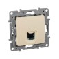 Розетка компьютерная СП Etika RJ45 кат.6 UTP сл. кость Leg 672353 Розетка компьютерная СП Etika RJ45 кат.6 UTP сл. кость Leg 672353