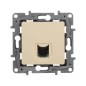 Розетка компьютерная СП Etika RJ45 кат.6 UTP сл. кость Leg 672353 Розетка компьютерная СП Etika RJ45 кат.6 UTP сл. кость Leg 672353