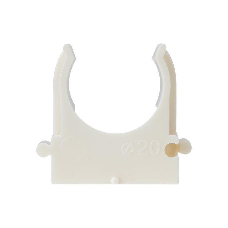 Крепеж-клипса для монтажного пистолета d20мм бел. Rexant 28-0420-3 Крепеж-клипса для монтажного пистолета d20мм бел. Rexant 28-0420-3