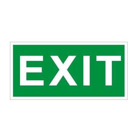 Пиктограмма "Exit" ПЭУ 012 280х162 РС-I СТ 2502001070