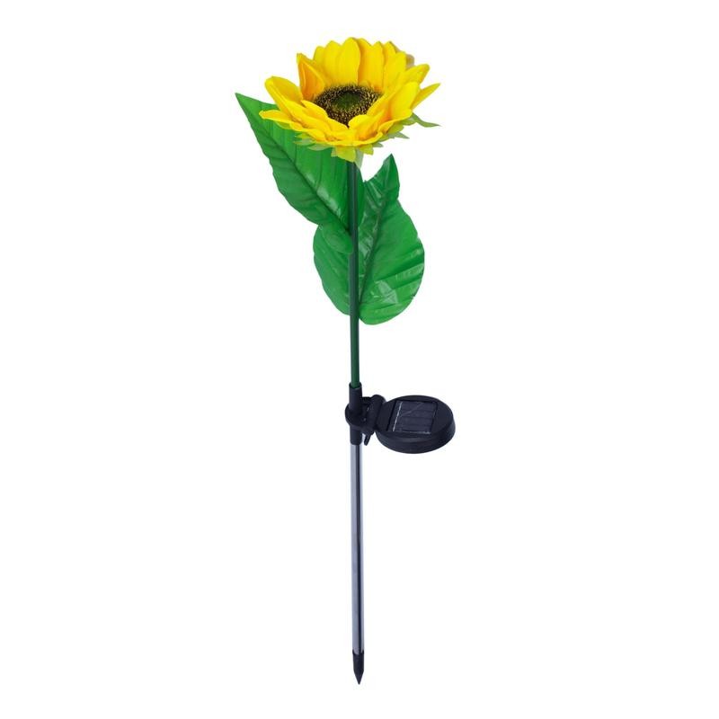 Светильник светодиодный садовый USL-S-814/PT700 SUNFLOWER Подсолнух 8LED тепл. бел. IP44 на солнечн. батарее аккум. 1хAA Ni-Mh (
