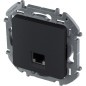 Розетка компьютерная Inspiria RJ45 кат.6 UTP механизм антрацит Leg 673833 Розетка компьютерная Inspiria RJ45 кат.6 UTP механизм антрацит Leg 673833