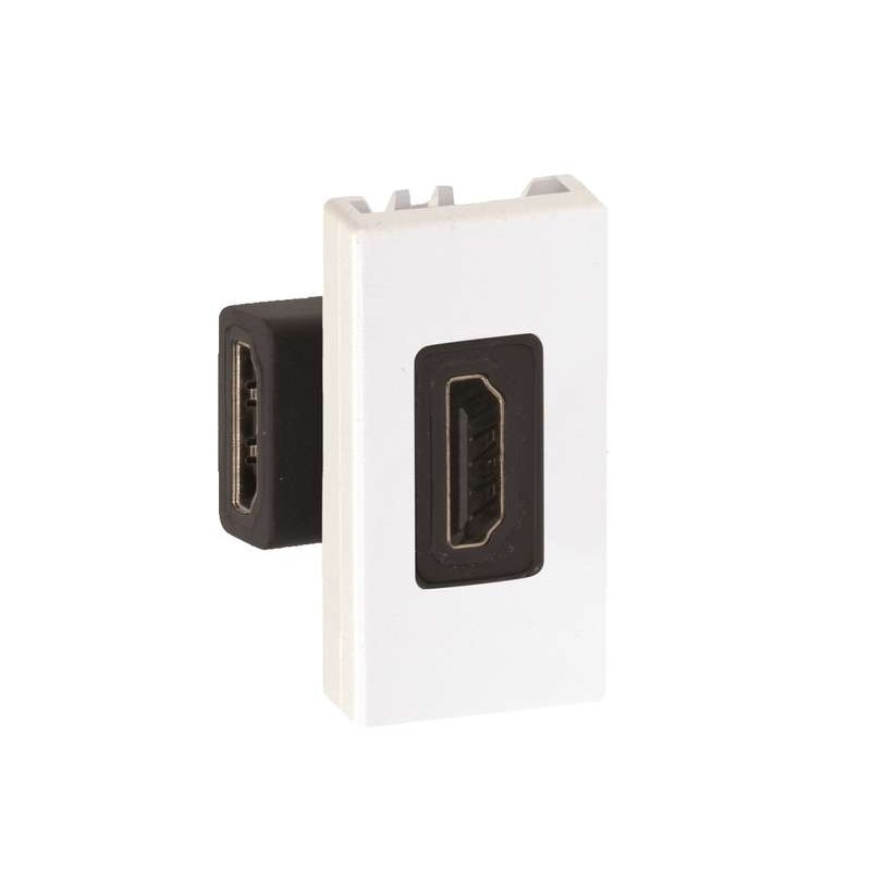 Плата 1-м с разъемом HDMI 22.5х45мм бел. Simon Connect K129B-9 Плата 1-м с разъемом HDMI 22.5х45мм бел. Simon Connect K129B-9