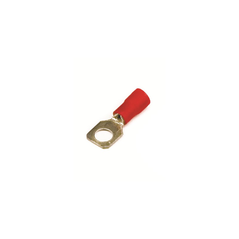 Наконечник кольц. изол. 0.25-1.5кв.мм отв. d10.2мм кр. (уп.100шт) DKC 2A10P