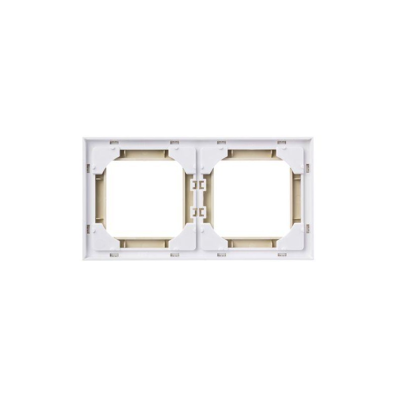 Рамка Levit 2п сл. кость/бел. ABB 2CHH015020A6017 Рамка Levit 2п сл. кость/бел. ABB 2CHH015020A6017